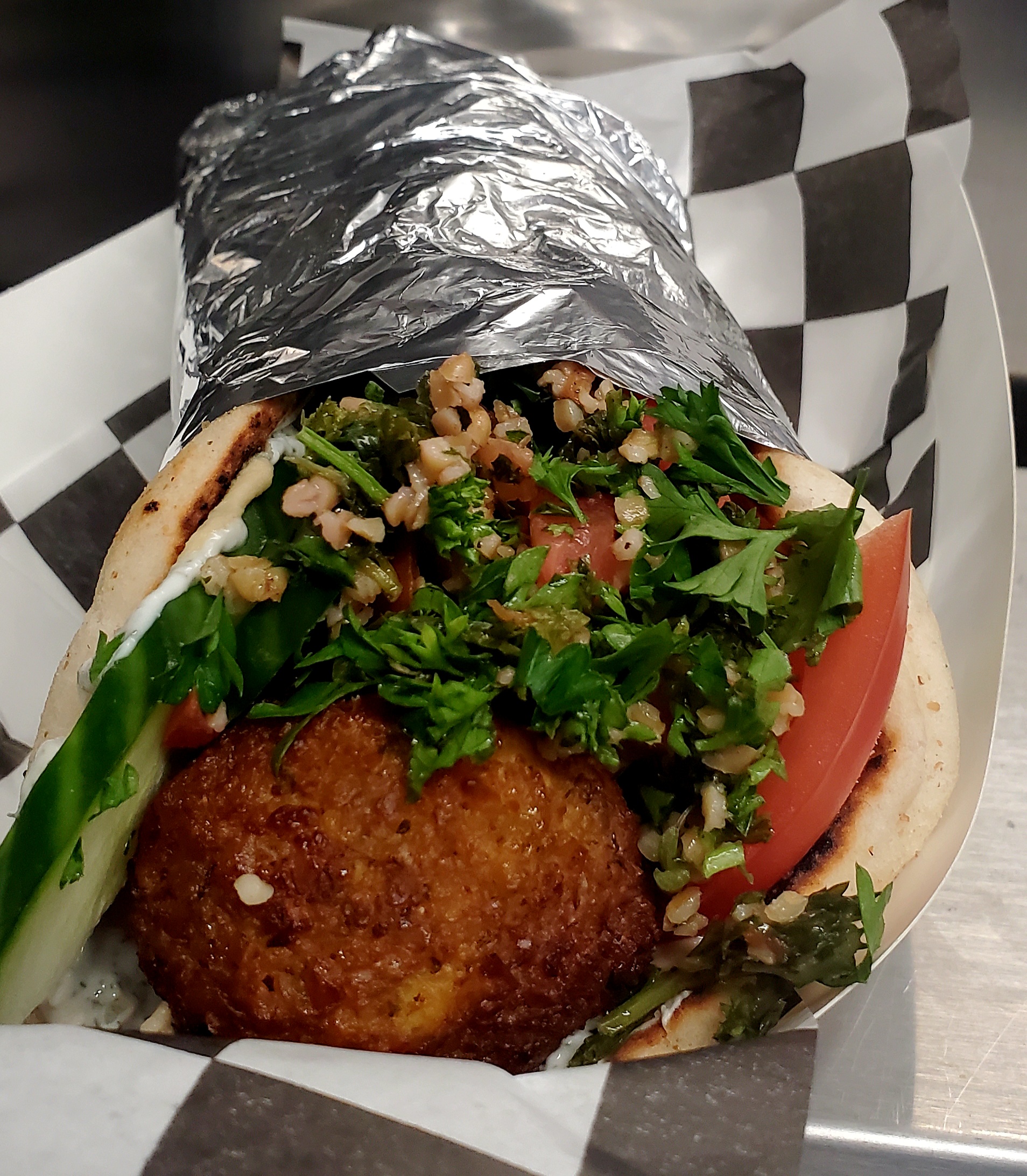 You are currently viewing Falafel Wrap